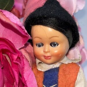 Dutch Doll Vintage Dutch Doll Souvenir Antique Doll Germany Handmade